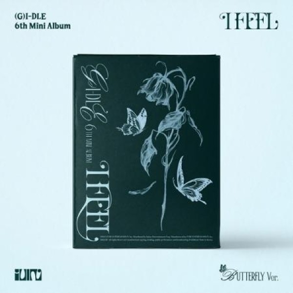 (女性)アイドル(G)I-DLE / I FEEL BUTTERFLY VER.｜韓国 K-POP CD｜