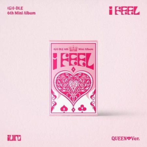 (女性)アイドル(G)I-DLE / I FEEL QUEEN VER.｜韓国 K-POP CD｜