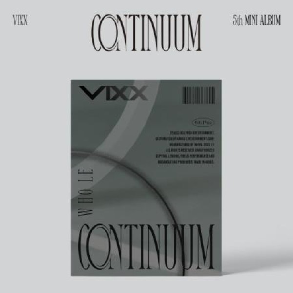 VIXX / CONTINUUM WHOLE VER.｜韓国 K-POP CD｜