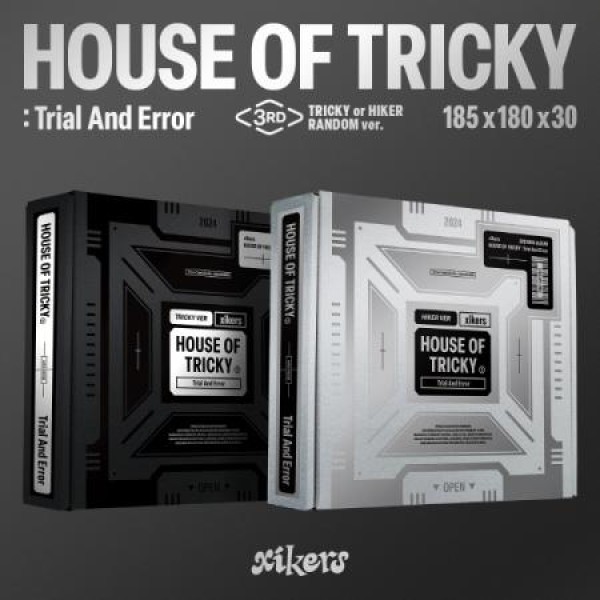 xikers / HOUSE OF TRICKY : TRIAL AND ERROR (２種から１種ランダム発送)｜韓国 K-POP CD｜