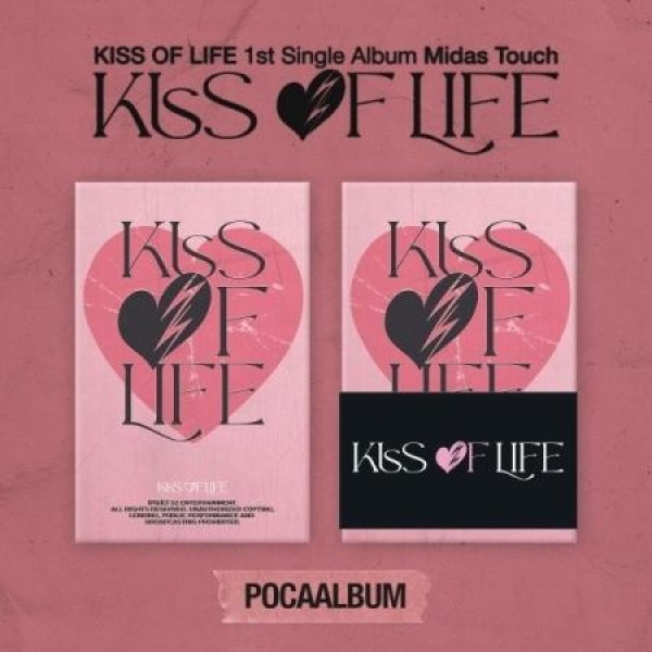 KISS OF LIFE / MIDAS TOUCH POCA ALBUM VER.｜CDではありません｜