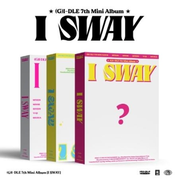(女性)アイドル(G)I-DLE / I SWAY (３種から１種ランダム発送)｜韓国 K-POP CD｜