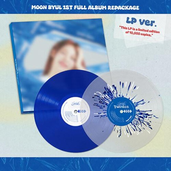 ムンビョル(MOON BYUL)(MAMAMOO) / STARLIT OF TWINKLE [BLUE & WHITE SPLATTER 2LP](LPレコード盤)