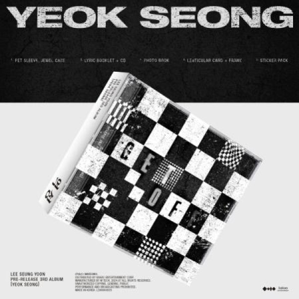 イ・スンユン(LEE SEUNG YOON) / YEOK SEONG(3集 PRE-RELEASE)｜韓国 K-POP CD｜