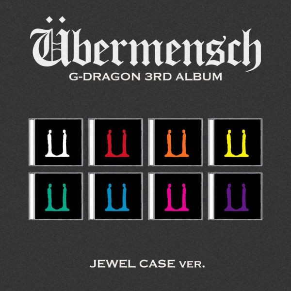 G-Dragon(BIGBANG) / UBERMENSCH JEWEL CASE VER. (８種から１種ランダム発送)｜韓国 K-POP CD｜