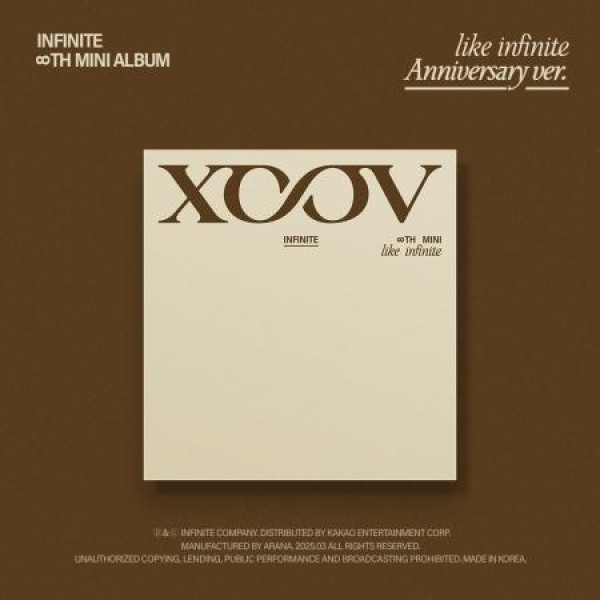 INFINITE / LIKE INFINITE ANNIVERSARY VER.(７種から１種ランダム発送)｜韓国 K-POP CD｜