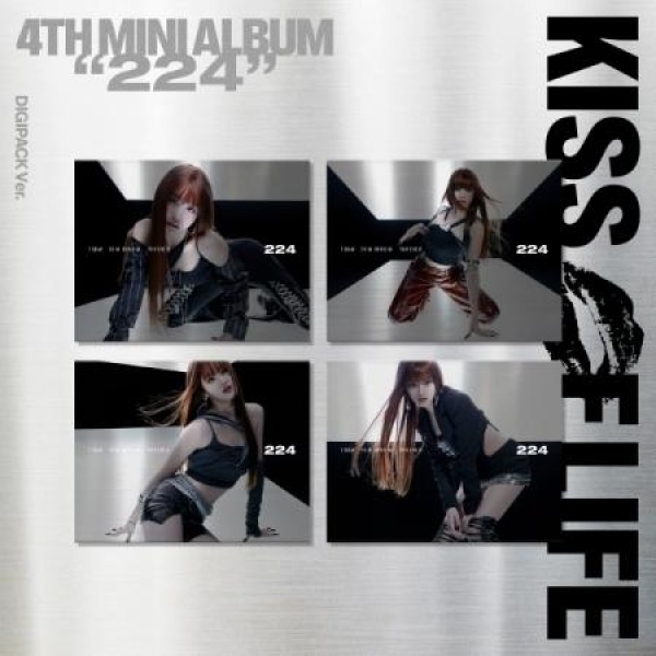 KISS OF LIFE / 224 DIGIPACK VER.(４種から１種ランダム発送)｜韓国 K-POP CD｜