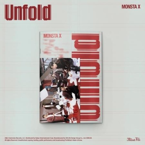 MONSTA X / UNFOLD (THIRST VER.)｜韓国 K-POP CD｜
