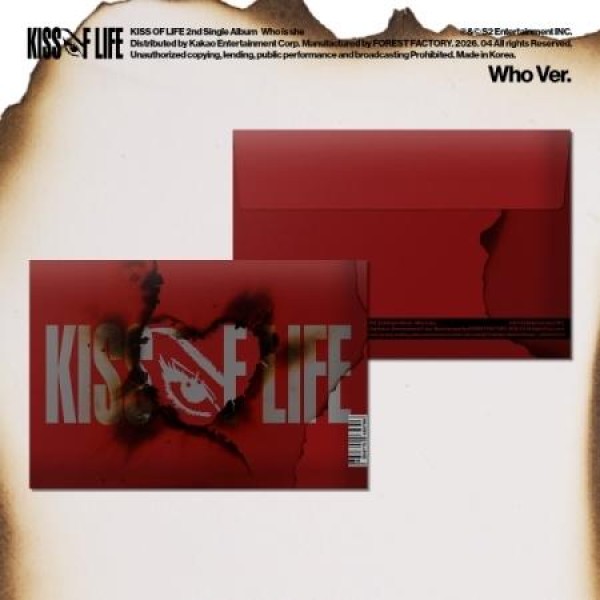 KISS OF LIFE / WHO IS SHE (WHO VER.)｜韓国 K-POP CD｜