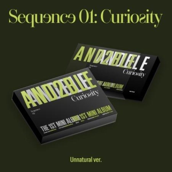 AND2BLE / SEQUENCE 01: CURIOSITY (1ST ミニアルバム) UNNATURAL VER.｜韓国 K-POP CD｜