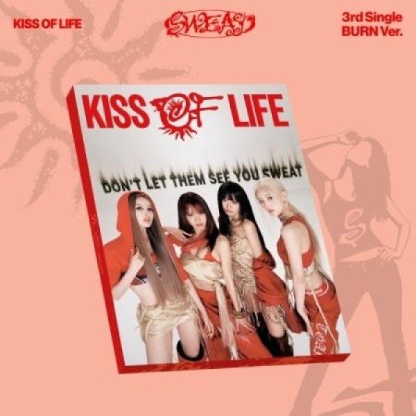 KISS OF LIFE / SWEAT (3RD シングルアルバム) BURN VER.｜韓国 K-POP CD｜