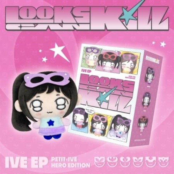 IVE / LOOKS CAN KILL (EP) PETIT-IVE VER. (限定版) (６種から１種ランダム発送)｜CDではありません｜(予約販売 10/23以降発送予定)