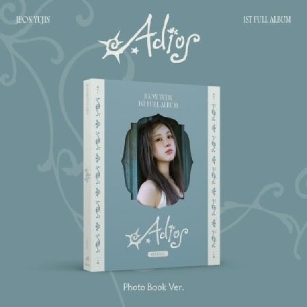 チョン・ユジン (JEON YU JIN) / ADIO (1集) (PHOTO BOOK VER.)｜韓国 K-POP CD｜(予約販売 10/13以降発送予定)