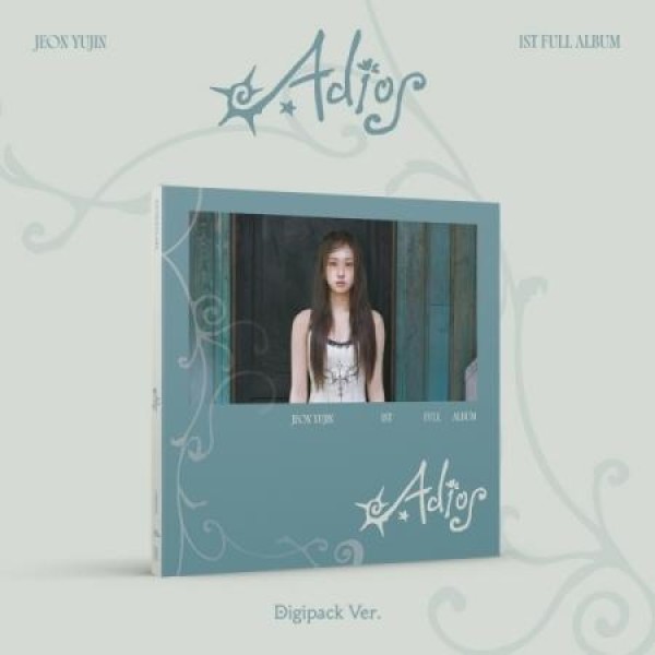 チョン・ユジン (JEON YU JIN) / ADIO (1集) (DIGIPACK VER.)｜韓国 K-POP CD｜(予約販売 10/13以降発送予定)