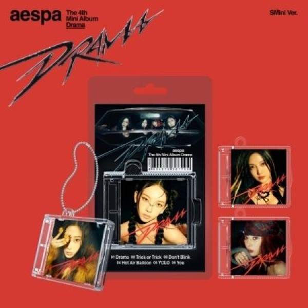 AESPA / DRAMA SMini VER.(４種から１種ランダム発送)｜CDではありません｜