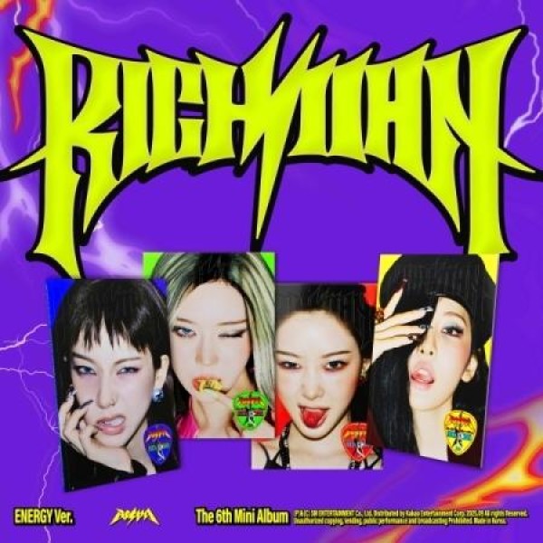 AESPA / RICH MAN ENERGY VER.(４種から１種ランダム発送)｜韓国 K-POP CD｜