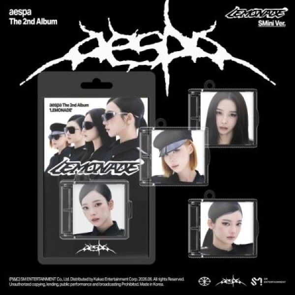 AESPA / LEMONADE (2集) SMini VER. (４種から１種ランダム発送)｜CDではありません｜