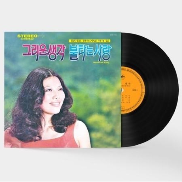 チョン・ミジョン / 懐かしい思い / 燃える愛(2019 REMASTERED)(LPレコード盤)