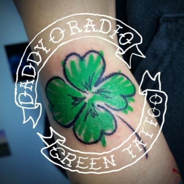 DADDY O RADIO / GREEN TATTOO (LPレコード盤)