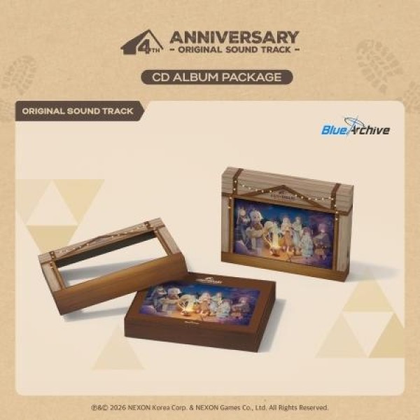 OST / BLUE ARCHIVE 4.5周年記念OST (KITアルバムパッケージ)｜CDでは