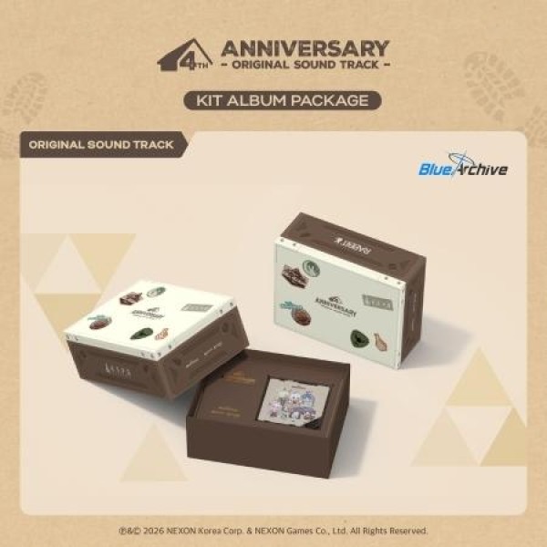 OST / BLUE ARCHIVE 4周年記念OST (KITアルバムパッケージ)｜CDではありません｜