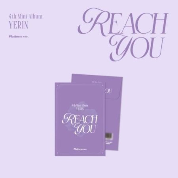 イェリン(YERIN)(女友達 GFRIEND) / REACH YOU (4TH ミニアルバム) PLATFORM VER.｜CDではありません｜