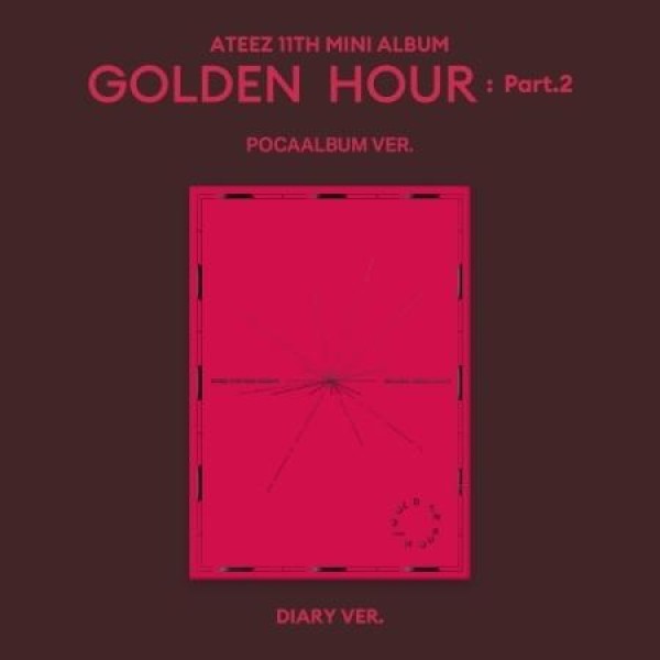 ATEEZ / GOLDEN HOUR PART.2 (POCAALBUM VER.) DIARY VER.｜CDではありません｜