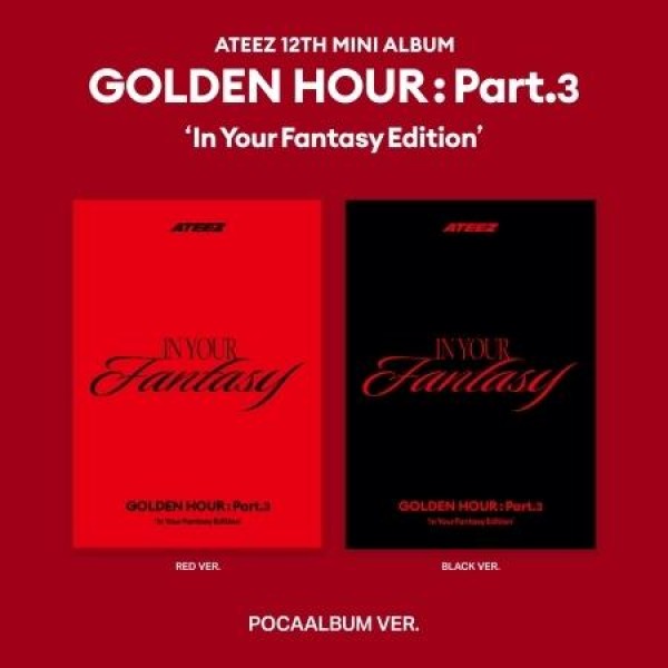 ATEEZ / GOLDEN HOUR : PART.3(IN YOUR FANTASY EDITION)(POCAALBUM VER.)(２種から１種ランダム発送)｜CDではありません｜