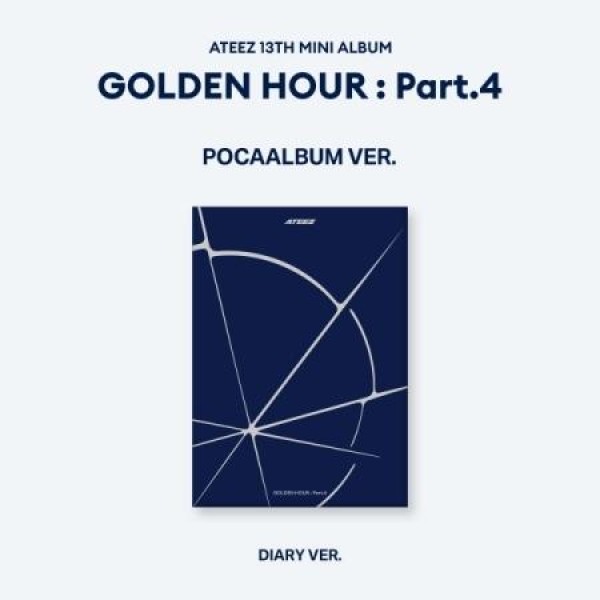 ATEEZ / GOLDEN HOUR : PART.4(POCAALBUM VER.)(DIARY VER.)｜CDではありません｜