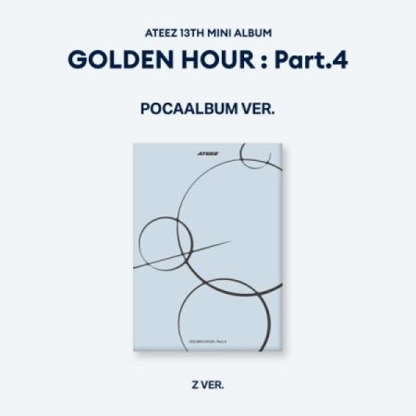 ATEEZ / GOLDEN HOUR : PART.4(POCAALBUM VER.)(Z VER.)｜CDではありません｜