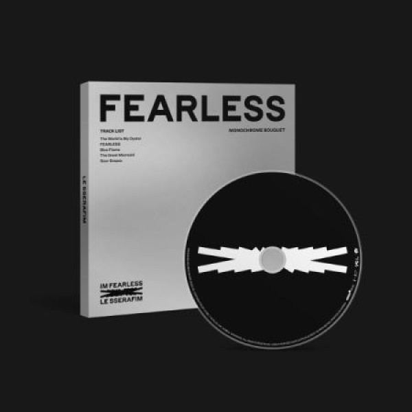 LE SSERAFIM / FEARLESS Monochrome Bouquet Ver.｜韓国 K-POP CD｜