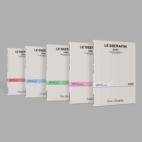 LE SSERAFIM / EASY COMPACT VER.(５種から１種ランダム発送)｜韓国 K-POP CD｜