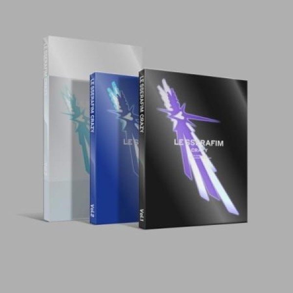 LE SSERAFIM / CRAZY (5種から1種ランダム発送)｜韓国 K-POP CD