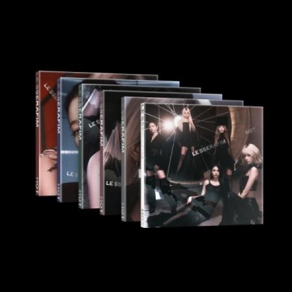 LE SSERAFIM / HOT COMPACT VER.(６種から１種ランダム発送)｜韓国 K-POP CD｜