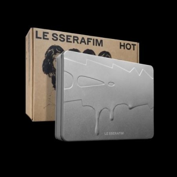 LE SSERAFIM / HOT TIN CASE VER.｜韓国 K-POP CD｜