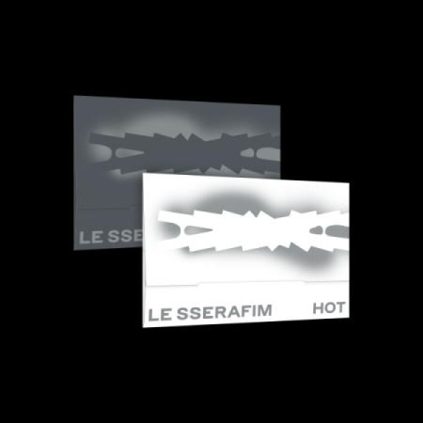 LE SSERAFIM / HOT WEVERSE ALBUMS VER.(２種から１種ランダム発送)｜CDではありません｜