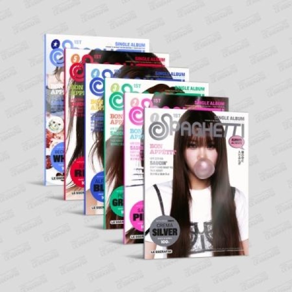 LE SSERAFIM / SPAGHETTI COMPACT VER.(６種から１種ランダム発送)｜韓国 K-POP CD｜