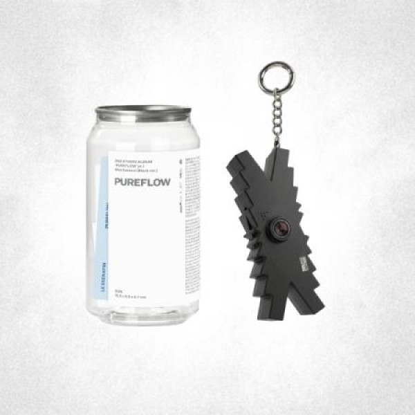 LE SSERAFIM / PUREFLOW (2集) PT.1 (MINI CAMERA VER.) BLACK VER.｜CDではありません｜