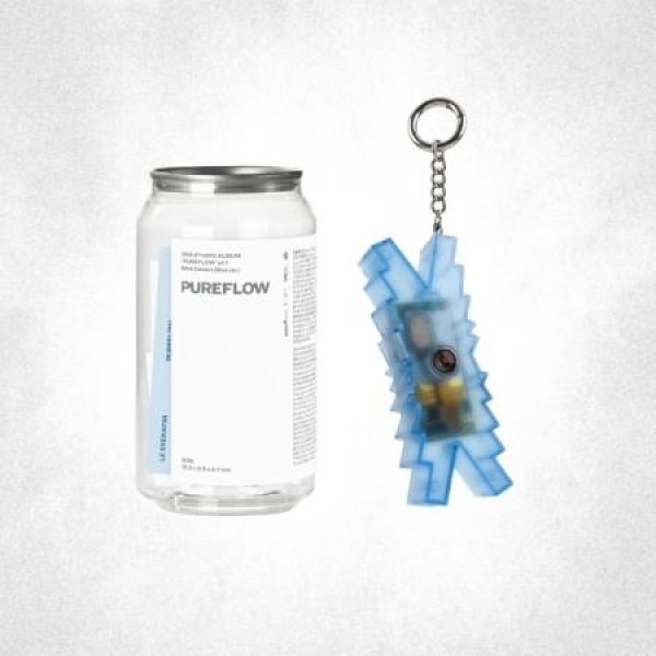 LE SSERAFIM / PUREFLOW (2集) PT.1 (MINI CAMERA VER.) BLUE VER.｜CDではありません｜