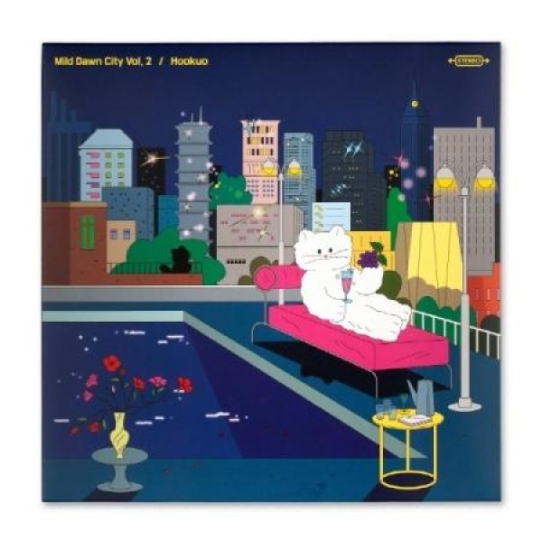 HOOKUO / MILD DAWN CITY VOL.2(2LP)(180g 半透明ブルーカラー盤)(LPレコード盤)