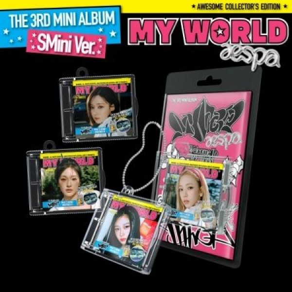 AESPA / MY WORLD SMini VER.(４種から１種ランダム発送)｜CDではありません｜