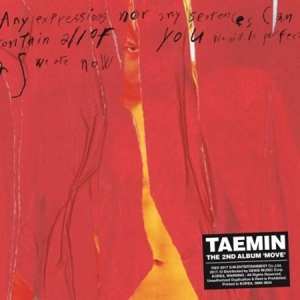 テミン(TAEMIN)(SHINee) / MOVE｜韓国 K-POP CD｜(2バージョンから1種ランダム発送)