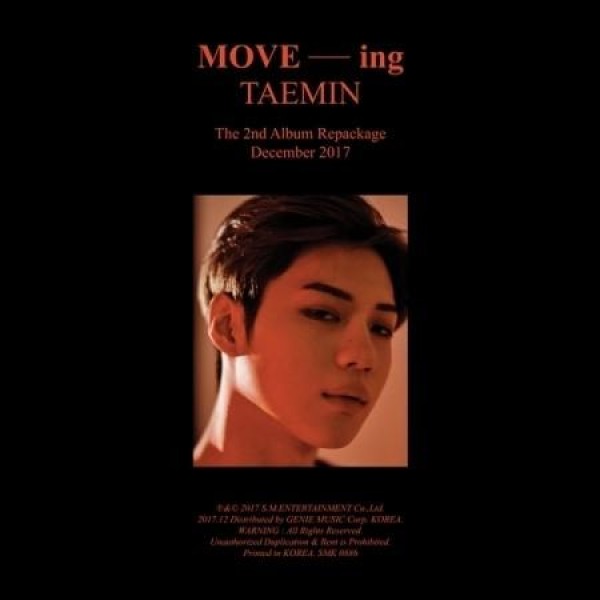 テミン(TAEMIN)(SHINee) / MOVE-ing(2集・リパッケージ)｜韓国 K-POP CD｜