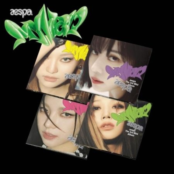 AESPA / MY WORLD Poster VER.(４種から１種ランダム発送)｜韓国 K-POP CD｜