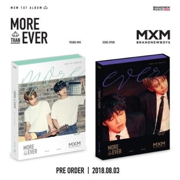 MXM(BRANDNEWBOYS) / MORE THAN EVER｜韓国 K-POP CD｜(2種から1種ランダム発送)