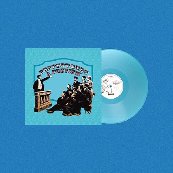 PEPPERTONES / A PREVIEW (1ST EP) (180g CLEAR SKY BLUE 12インチ LP) (LPレコード盤)