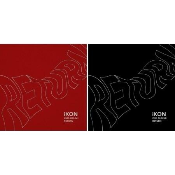 IKON / RETURN｜韓国 K-POP CD｜(Red ver. / Black ver.から1種ランダム発送)