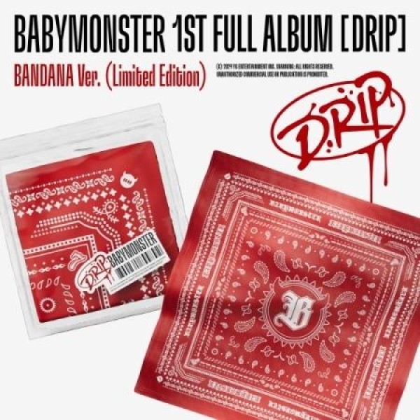 BABYMONSTER / DRIP YG TAG ALBUM(アヒョン VER.)｜CDではありません