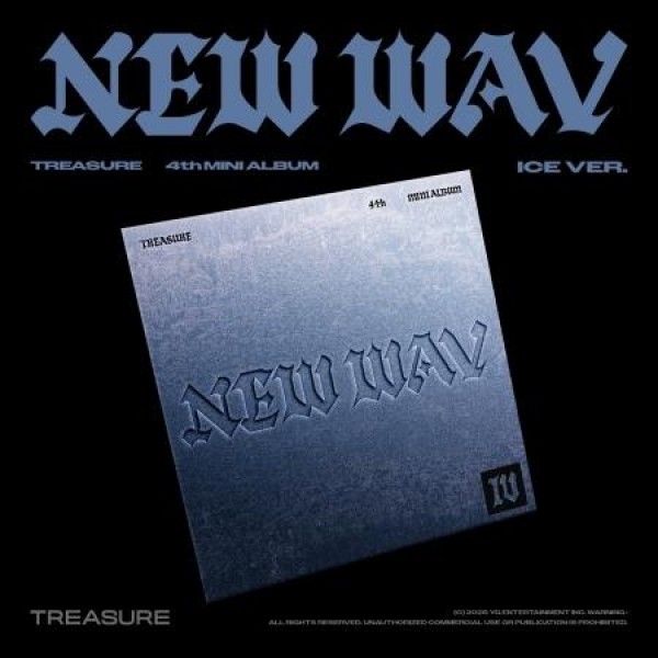 TREASURE / NEW WAV (4TH ミニアルバム) ICE VER.｜韓国 K-POP CD｜