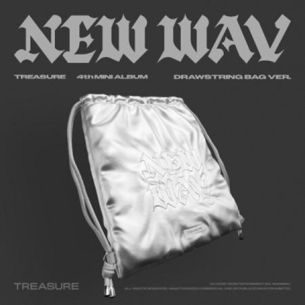 TREASURE / NEW WAV (4TH ミニアルバム) DRAWSTRING BAG VER. (LIMITED EDITION)｜CDではありません｜